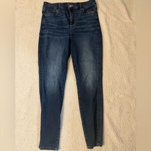 American Eagle Outfitters Dark Blue Skinny Jeans